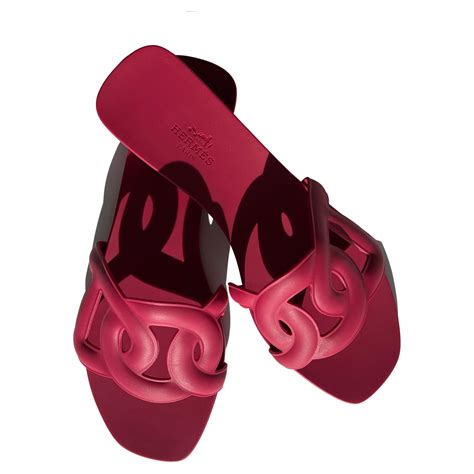 hermes aloha sandals|hermès aloha slide sandals.